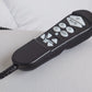 Black Sleep Chair remote to control recline positions including zero gravity